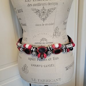 Vintage J. Yves Elliott Beaded Belt